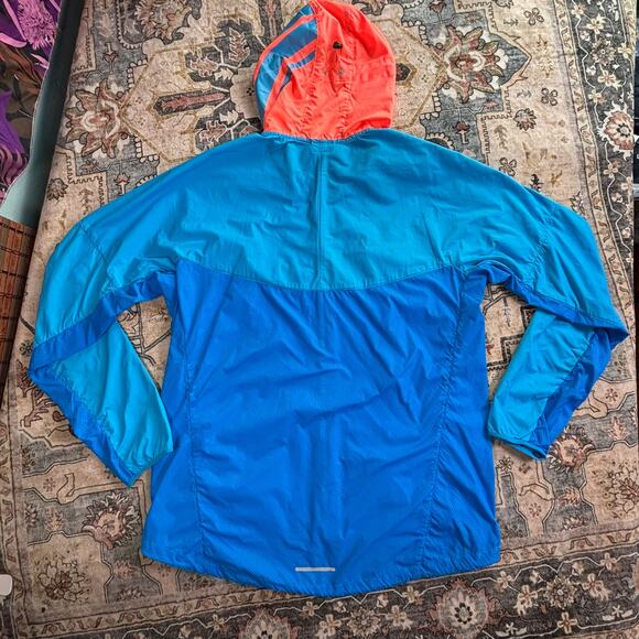 Nike Running Super Lightweight Athletic Running Zip Up Jacket Size Large - Picture 4 of 11